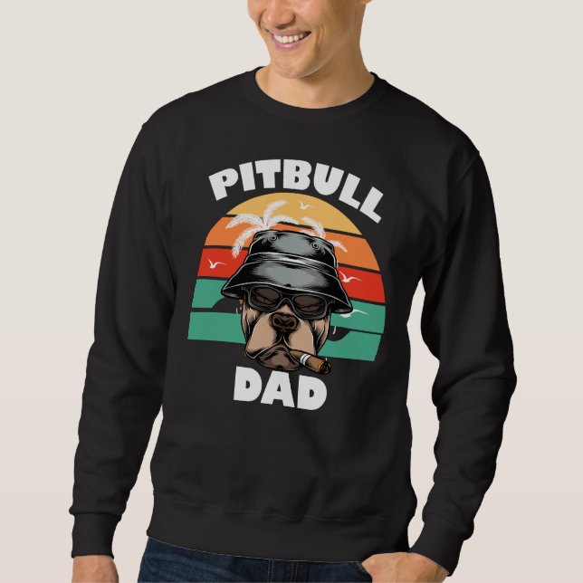 Pitbull Funny Sweatshirt (Front)