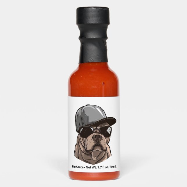 Pitbull Gangster Hot Sauces (Front)
