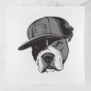Pitbull Gangster Trinket Tray