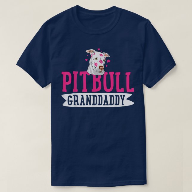 Pitbull Granddaddy Pit Bull Terrier Dog Pibble Fat T-Shirt (Design Front)