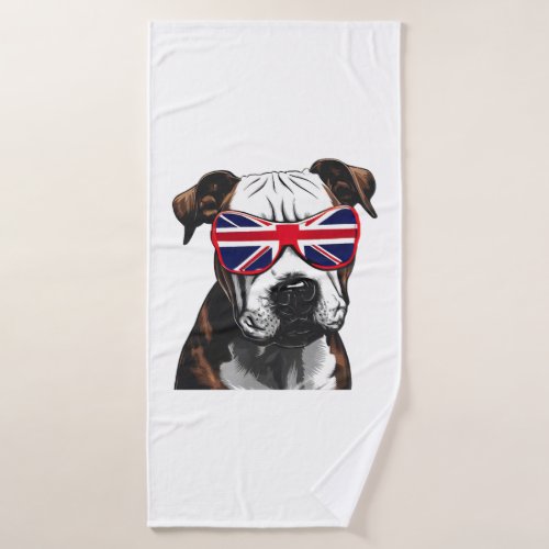 Pitbull Great Britain Bath Towel