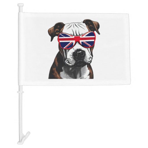 Pitbull Great Britain Car Flag