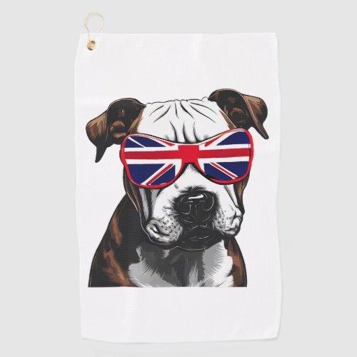 Pitbull Great Britain Golf Towel