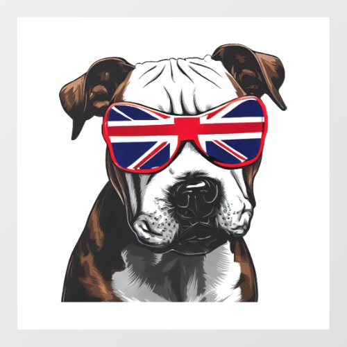 Pitbull Great Britain Wall Decal