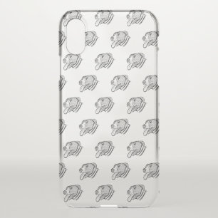 pitbull hand drawn photo dog animal lover iPhone x case
