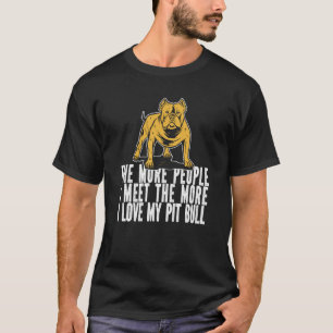 Pitbull Humor Dog Breed Pitbull Ban T-Shirt