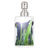 Pitbull in the Grass Bath Set (Front)