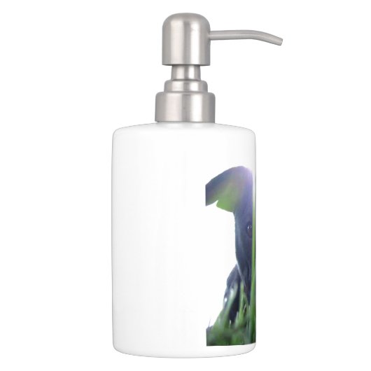 Pitbull in the Grass Bath Set (Right)