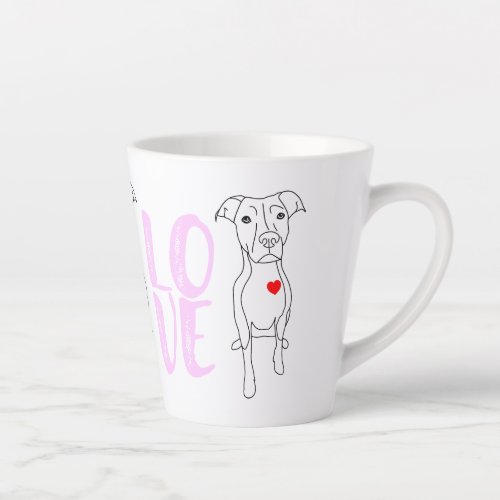 Pitbull Love Coffee Cup Pitbull Love Coffee Mug