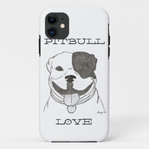 Pitbull Love iPhone 5 Tough Extreme Case
