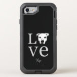 Pitbull Love OtterBox Defender iPhone SE/8/7 Case<br><div class="desc">Customizable Pitbull Love cellphone case design. Text is punctuated with an image of my own gorgeous rescued American Pit Bull Terrier best friend. If you love bully breeds, this case is for you. Make sure everyone knows how you feel about this lovable, misunderstood dog breed. It would also make the...</div>