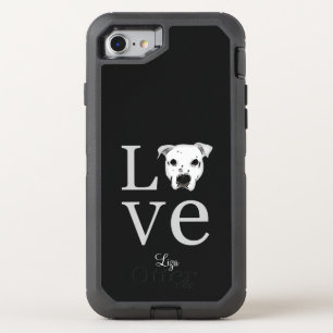 Pitbull Love OtterBox Defender iPhone SE/8/7 Case