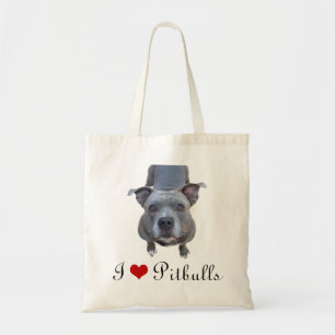 Pitbull Love Pitbulls Tote Bag