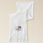 Pitbull Love Scarf<br><div class="desc">Love pitbulls? Say it with this awesome Pitbull Love design! Perfect design for dog and pitbull lovers everywhere! So show of your love of pitbulls and spread a little Pitbull Love! Design features my hand-sketched pencil portrait of a pitbull. Original artwork by Sunny. Copyright 2013</div>