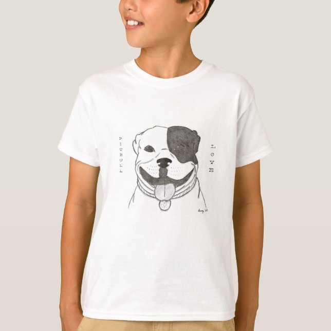 Pitbull Love Shirts (Front)