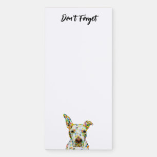 Pitbull Magnetic Notepad