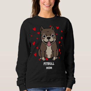 Pitbull Mom    48 Sweatshirt