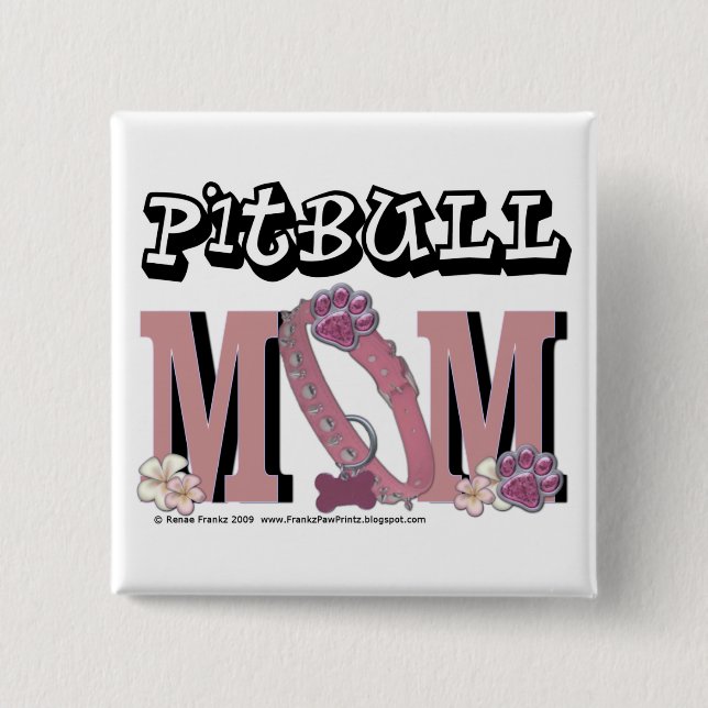Pitbull MOM Button (Front)