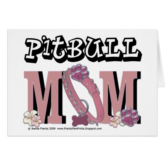Pitbull MOM Cards (Front Horizontal)