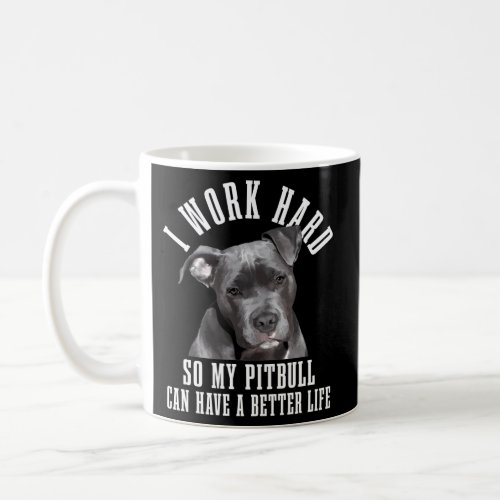 Pitbull Mom Dog Dad Pitbull Coffee Mug