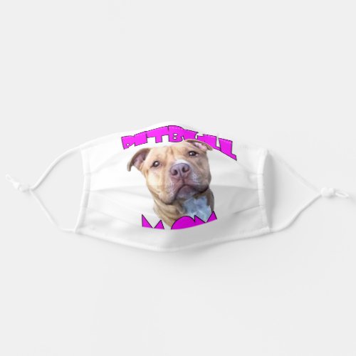 Pitbull Mom Face mask cover