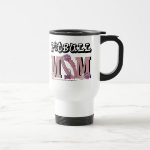 Pitbull MOM Travel Mug
