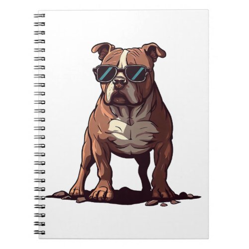 Pitbull Owner Gifts Notebook