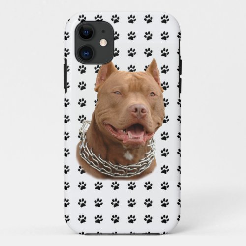 Pitbull paws iPhone 11 case