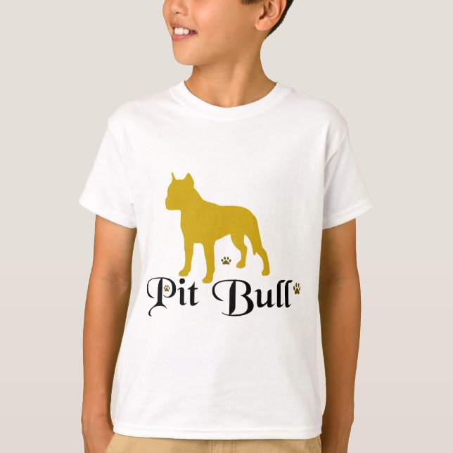 PITBULL PAWS T-Shirt (Front)