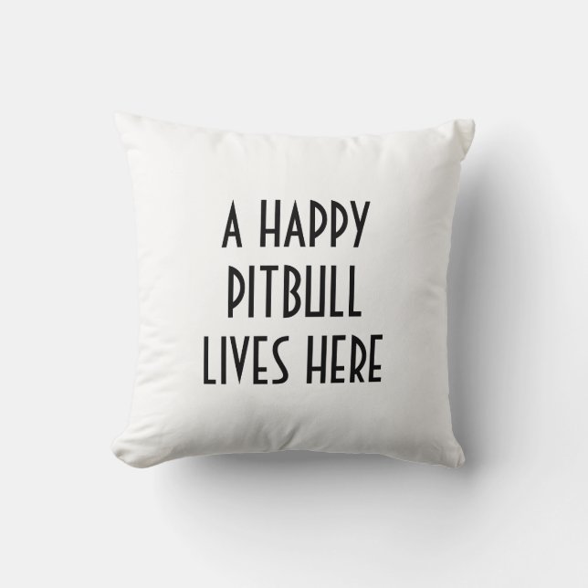 PITBULL PILLOW (Front)