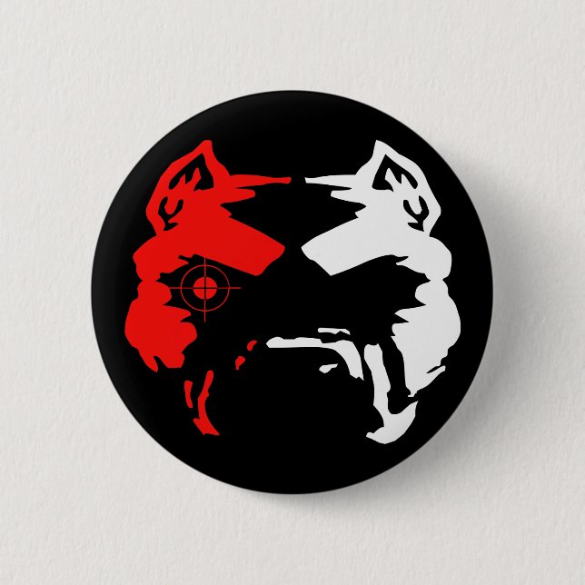 Pitbull Pinback Button (Front)