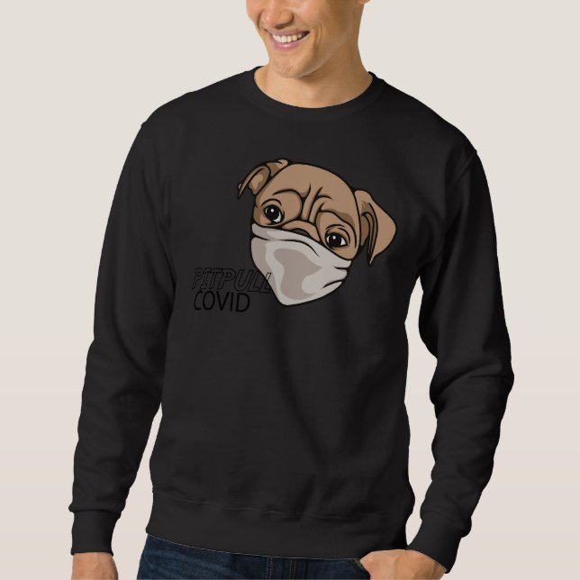 Pitbull Pit Bull Mom Sweatshirt (Front)