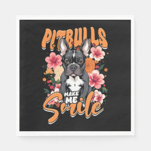 Pitbull Pitbulls Napkins