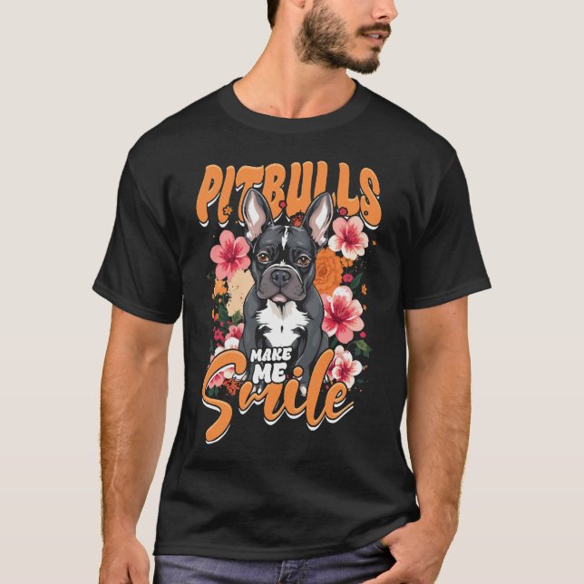 Pitbull Pitbulls T-Shirt (Front)