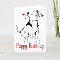  Pitbull Puppy Birthday Pittie Pit Bull Dog Lovers