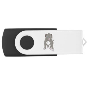Pitbull Puppy Flash Drive