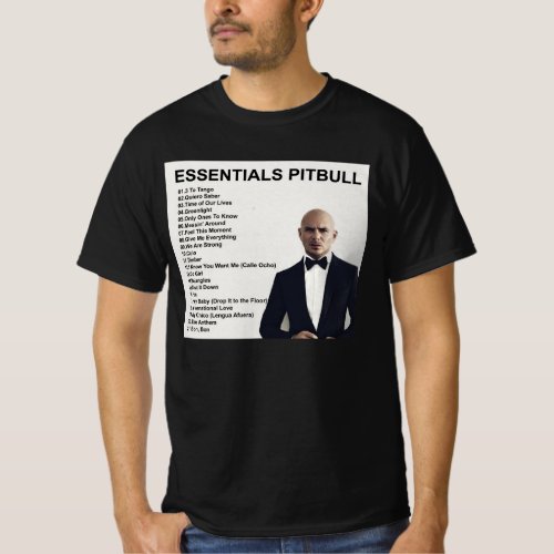 Pitbull Rapper T_Shirt