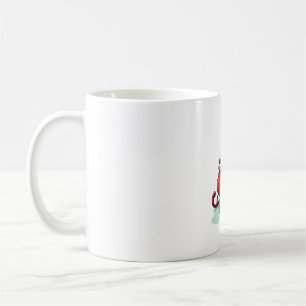 Pitbull Santa Ride Coffee Mug
