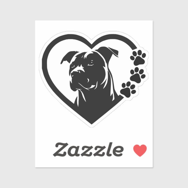 Pitbull Sticker (Sheet)