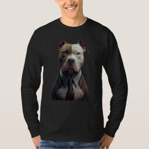 Pitbull Surrealism Style of Pitbull T-Shirt