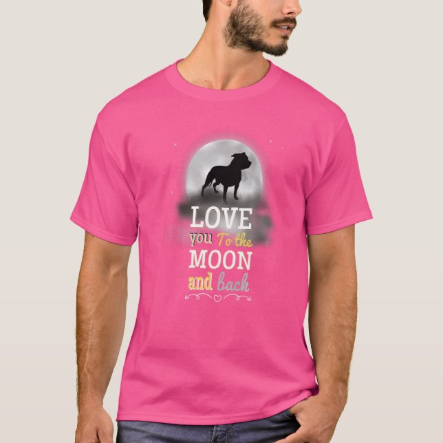 Pitbull Terrier Apbt Dog Breed T-Shirt (Front)