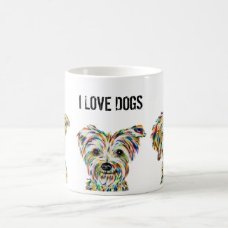 Pitbull Terrier Spaniel Love Dogs Mug