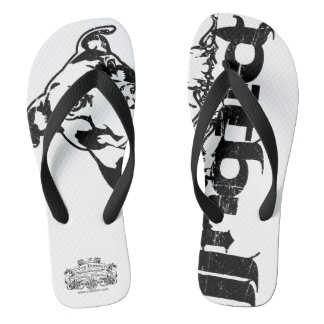 Pitbull Tribal Flip-flops Flip Flops
