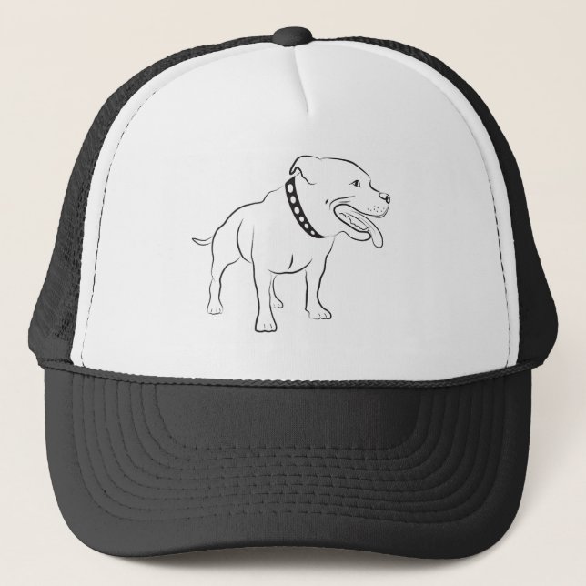 Pitbull Trucker Hat (Front)