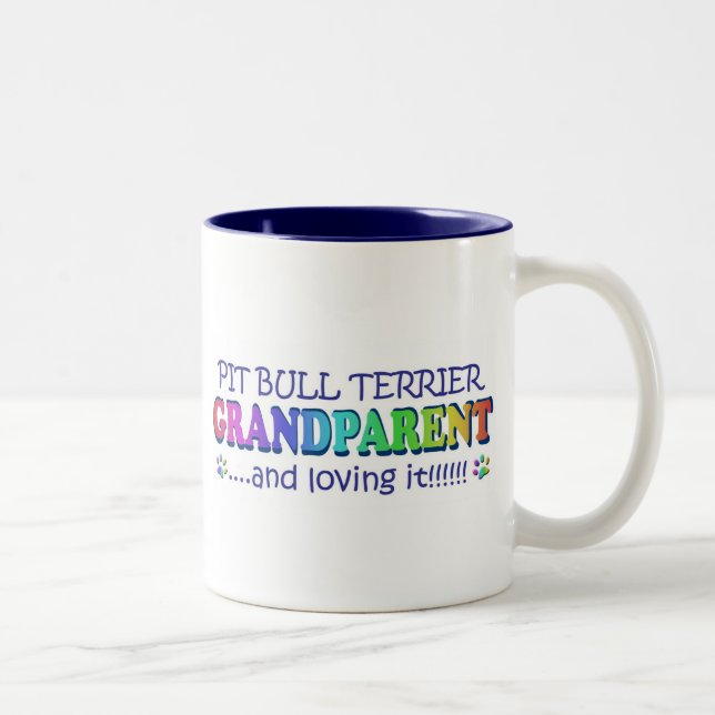 PITBULL Two-Tone COFFEE MUG (Right)