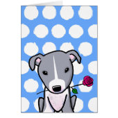 Pitbull With Flower (Front)