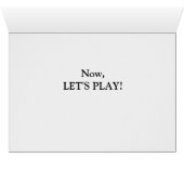 Pitbull with Skateboard Welcome Home Card (Inside Horizontal (Bottom))