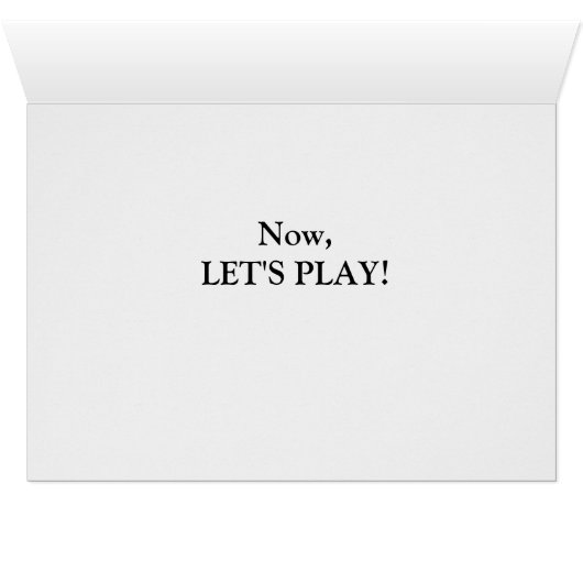 Pitbull with Skateboard Welcome Home Card (Inside Horizontal (Bottom))