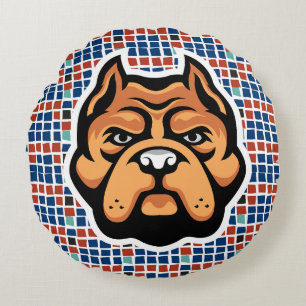Pitbulls are made for HUGS, not for things. Round Pillow