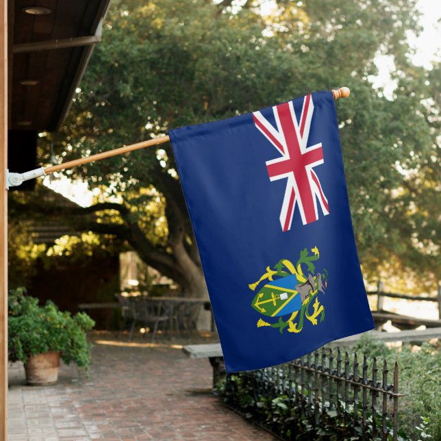 Pitcairn Islands Flag (In SItu)